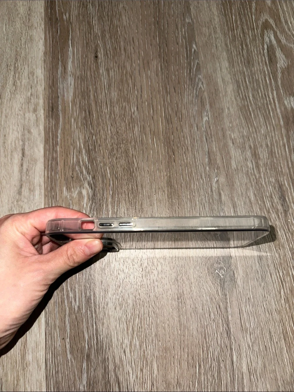 Clear Black Mirror Phone Case - iPhone 14 Pro Max